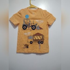 NWT Carter's Orange Short Sleeve Shirt Size 5T/5A